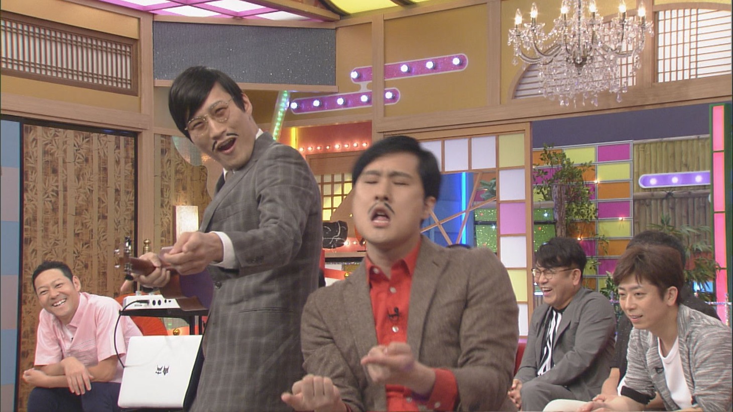 「本能Z」に出演する、きつね（中央）。(c)CBC