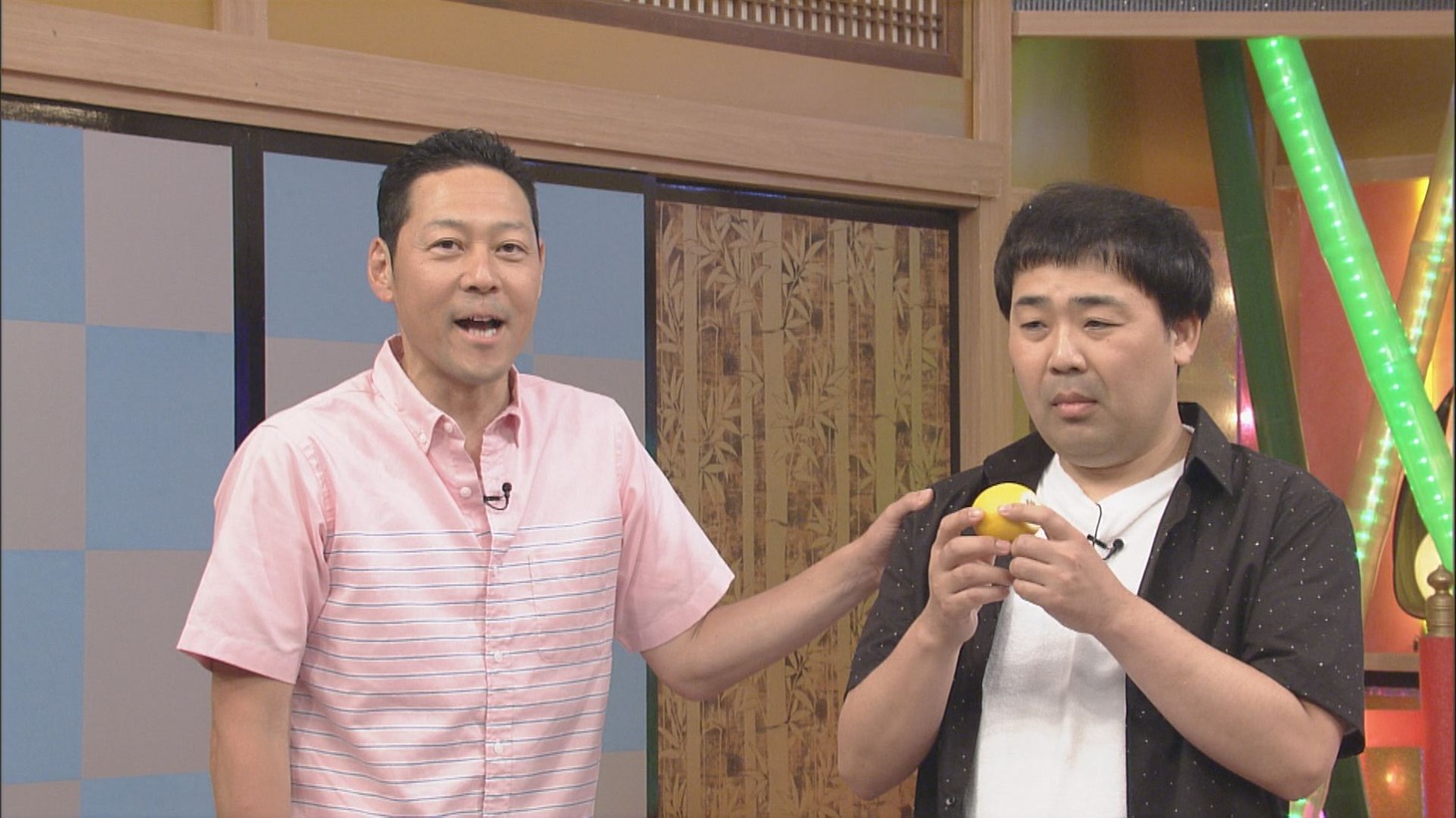 （左から）東野幸治、フットボールアワー岩尾。(c)CBC