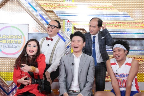 「チョイ前芸人代表」たち。(c)テレビ朝日