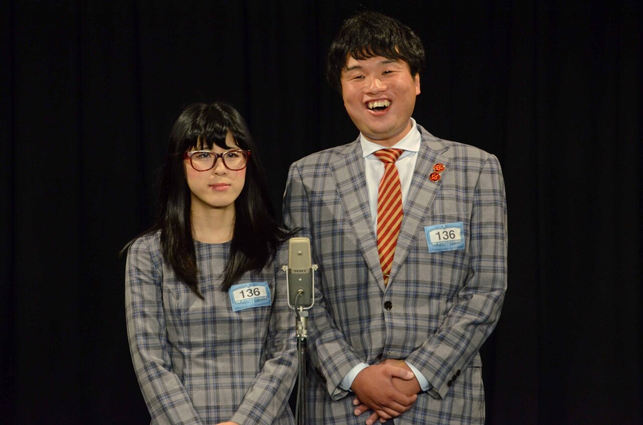 「M-1グランプリ2018」1回戦に登場したウェンズデイズ。