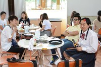 ランチの様子。