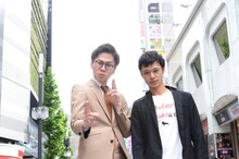 東京ホテイソン。左がたける、右がショーゴ。