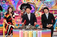 雨上がり決死隊とマギー（左）。(c)テレビ朝日