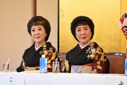 「水谷千重子50周年記念公演」製作発表会見より。