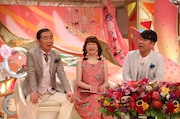 「新婚さんいらっしゃい!」SPに出演する(左から)桂文枝、山瀬まみ、FUJIWARA藤本。(c)ABC
