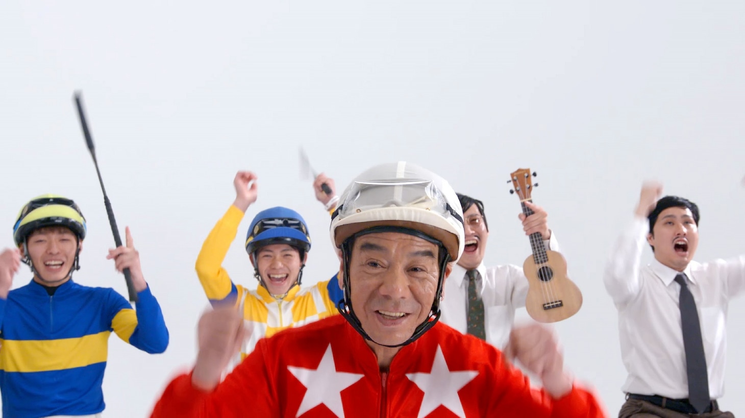 動画「的場文男の人生の勝算」のワンシーン。