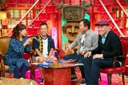 「なるみ・岡村の過ぎるTV」に出演する（左から）なるみ、ナインティナイン岡村、ほんこん、千原せいじ。(c)ABC