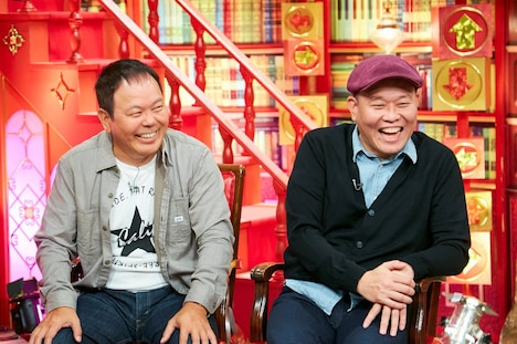 （左から）ほんこん、千原せいじ。(c)ABC