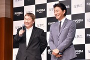 （左から）ビートたけし、木村拓哉。