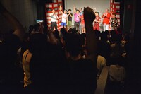 スタンディングオベーションが起こった瞬間。