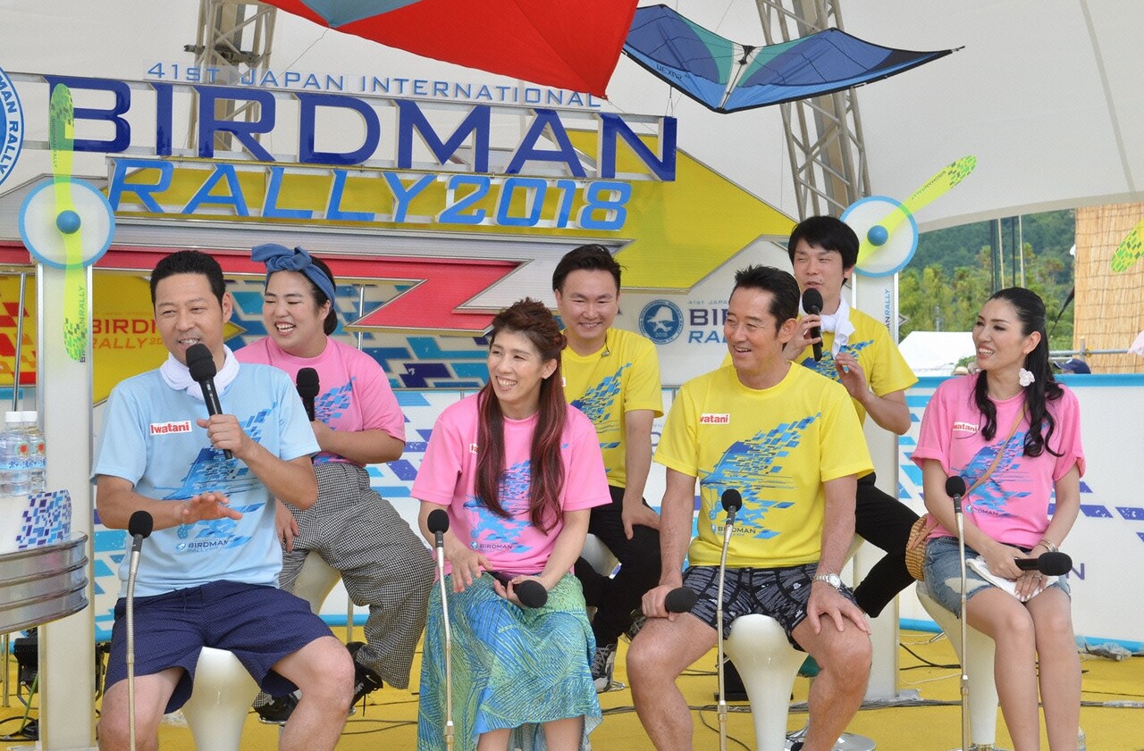 「読売テレビ開局60年 Iwataniスペシャル 鳥人間コンテスト2018」のワンシーン。(c)読売テレビ