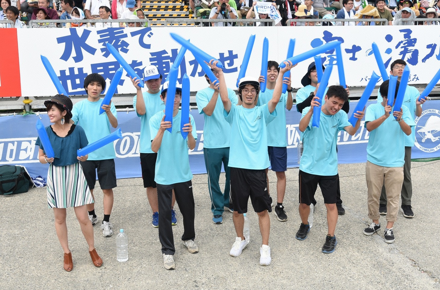 「読売テレビ開局60年 Iwataniスペシャル 鳥人間コンテスト2018」のワンシーン。(c)読売テレビ