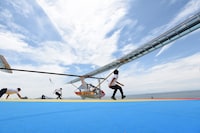 人力飛行機 (c)読売テレビ