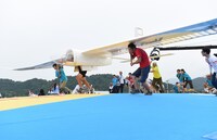 人力飛行機 (c)読売テレビ