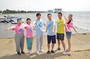 「読売テレビ開局60年 Iwataniスペシャル 鳥人間コンテスト2018」の出演者たち。(c)読売テレビ