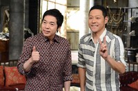 左から今田耕司、東野幸治。