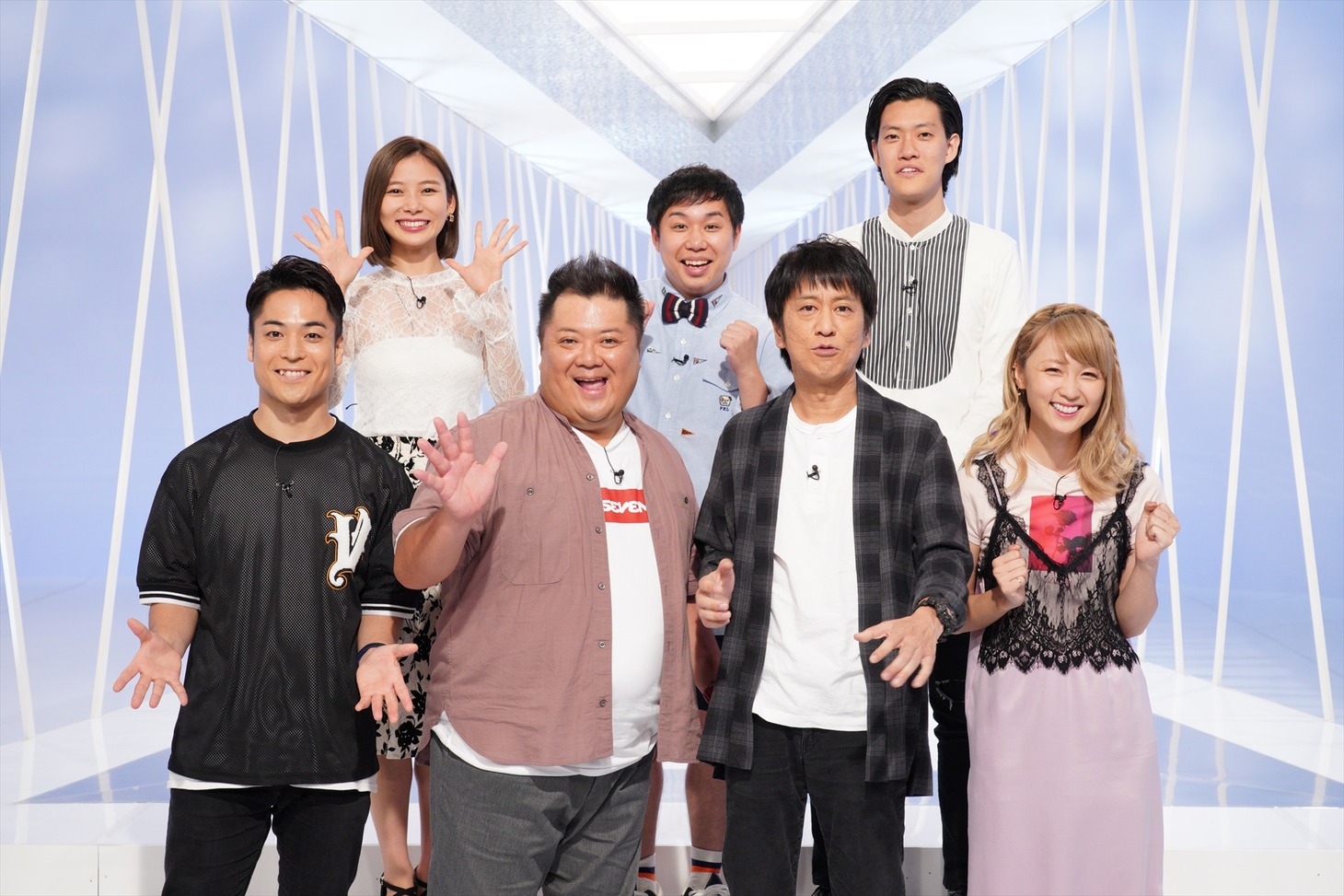 「ACECOOK Presents!! 青春！ダンススタジアム 高校ダンス部 日本一決定戦2018」出演者たち。(c)関西テレビ