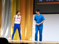 「第1回ジョイマン選手権」に出場したひょっこりはん＆しゅんしゅんクリニックP。