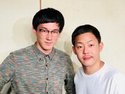 新コンビのザ・マミィ。左から、林田、酒井。