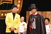 「有田ジェネレーション」に出演する(左から)桐野安生、バイきんぐ小峠。(c)TBS