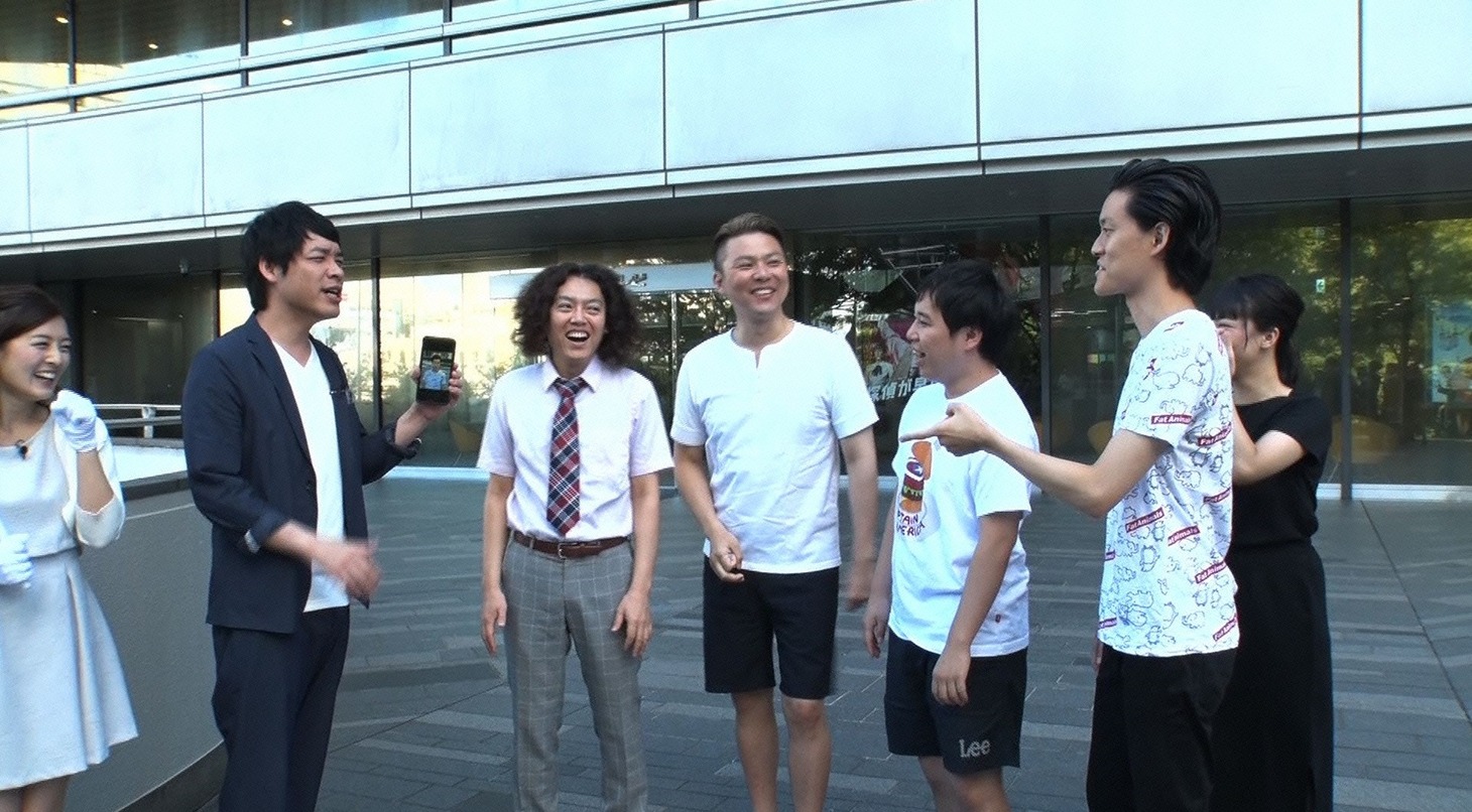 「麒麟・川島の#ハッシュタグバトルツアー」のワンシーン。(c)読売テレビ