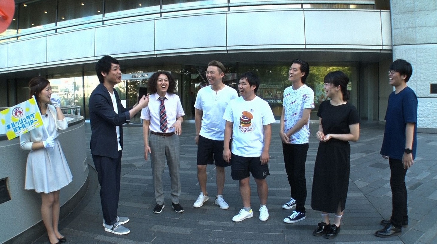 「麒麟・川島の#ハッシュタグバトルツアー」のワンシーン。(c)読売テレビ