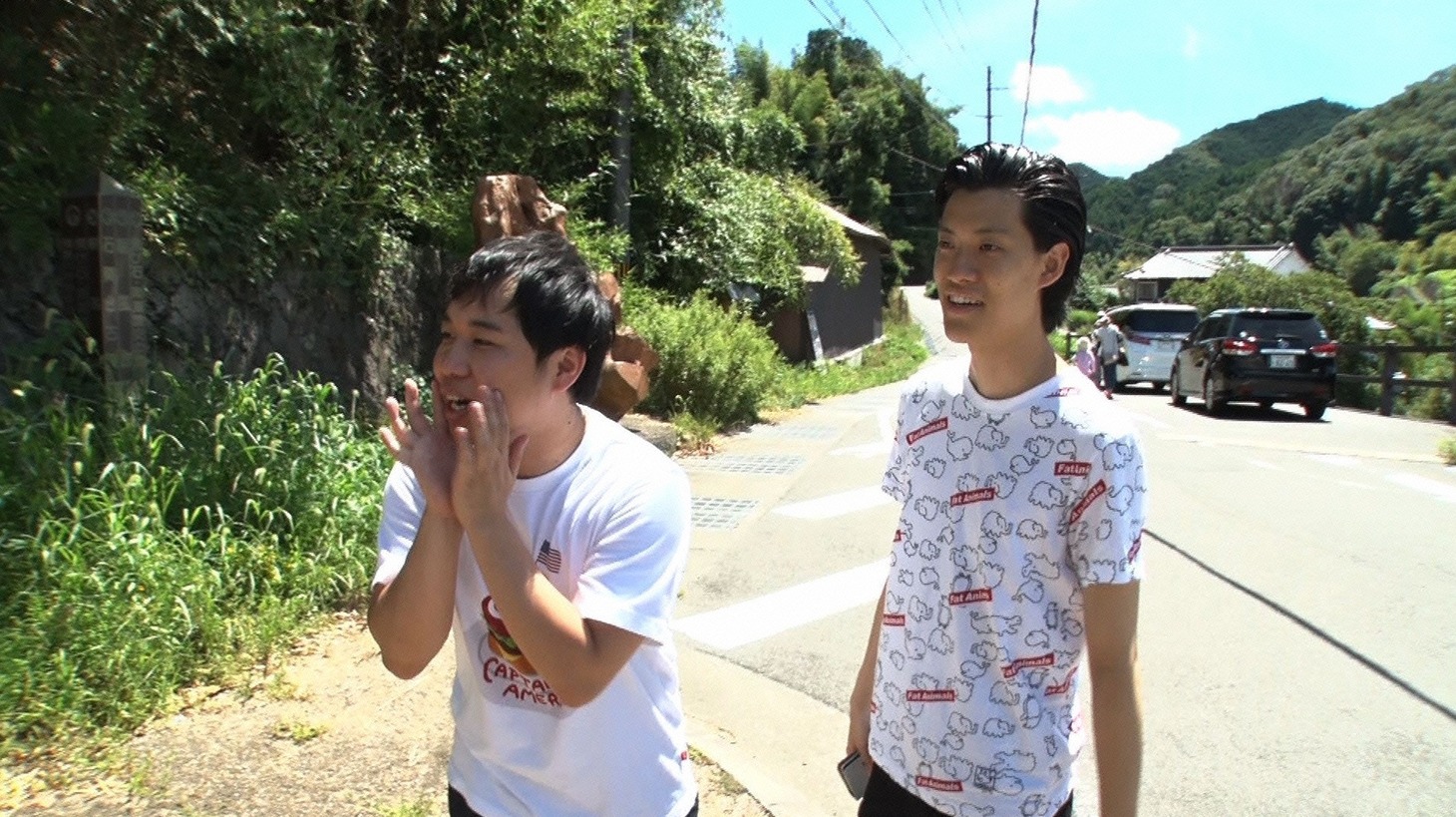 「麒麟・川島の#ハッシュタグバトルツアー」のワンシーン。(c)読売テレビ