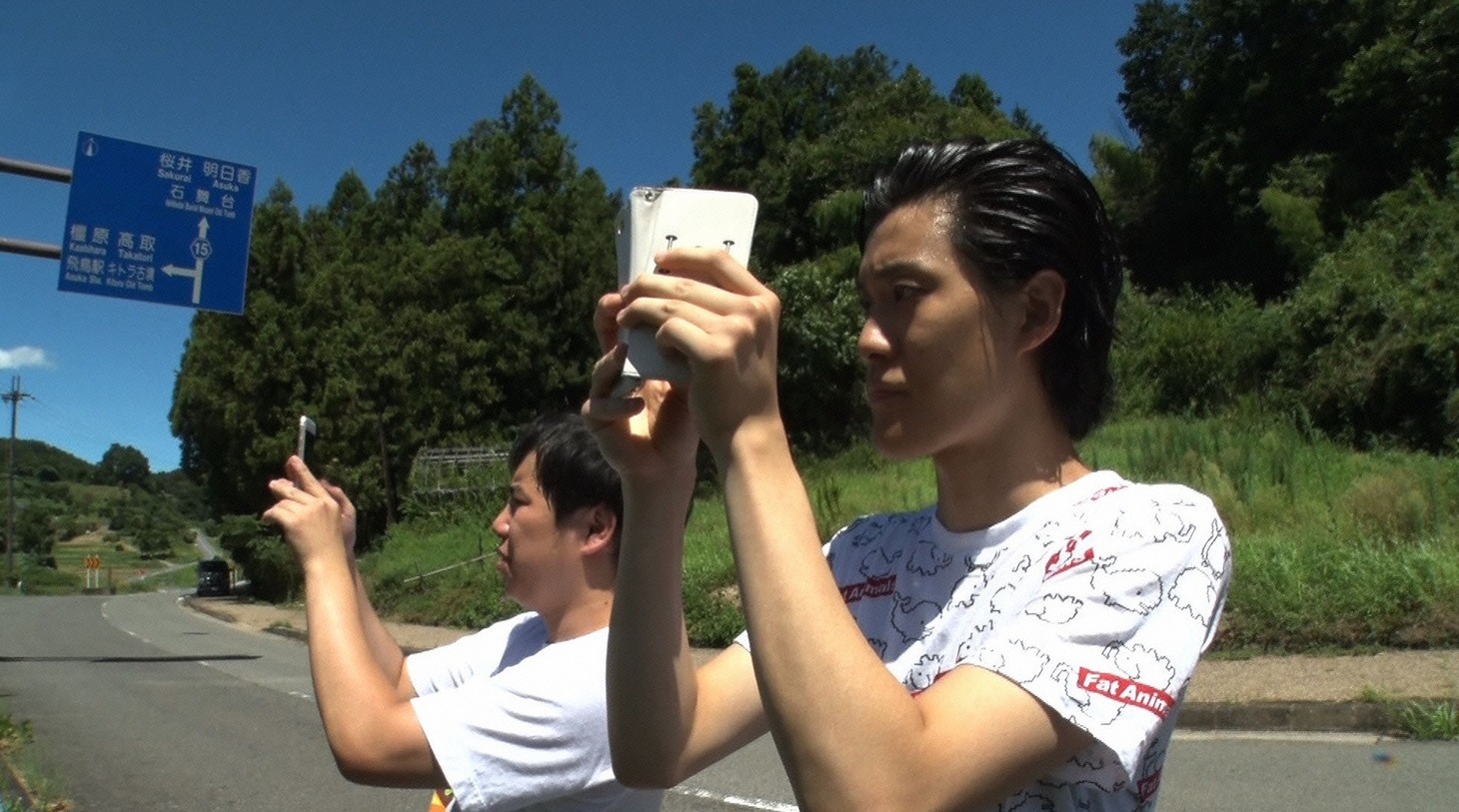 「麒麟・川島の#ハッシュタグバトルツアー」のワンシーン。(c)読売テレビ