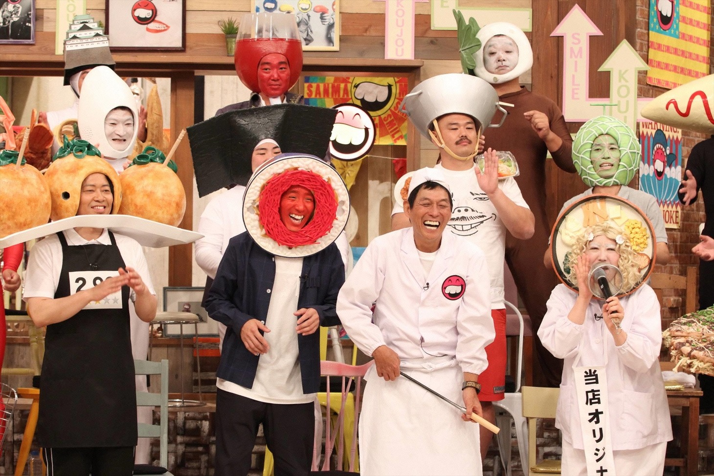 「FNS27時間テレビ ～にほん人は何を食べてきたのか？～」内の「さんまのお笑い向上委員会」のワンシーン。(c)フジテレビ