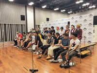 「オールナイトニッポン0（ZERO）～決戦！お笑い有楽城10周年スペシャル!!～」の出演者たち。