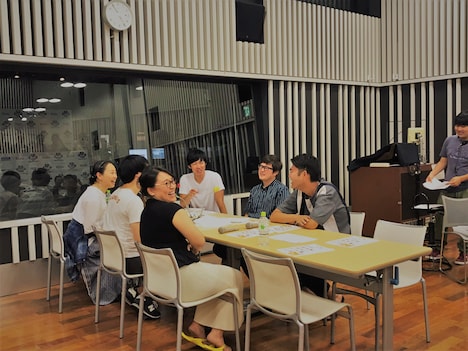 「オールナイトニッポン0（ZERO）～決戦！お笑い有楽城10周年スペシャル!!～」収録の様子。