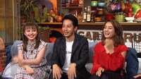 左から加藤ナナ、キングコング西野、谷まりあ。(c)読売テレビ