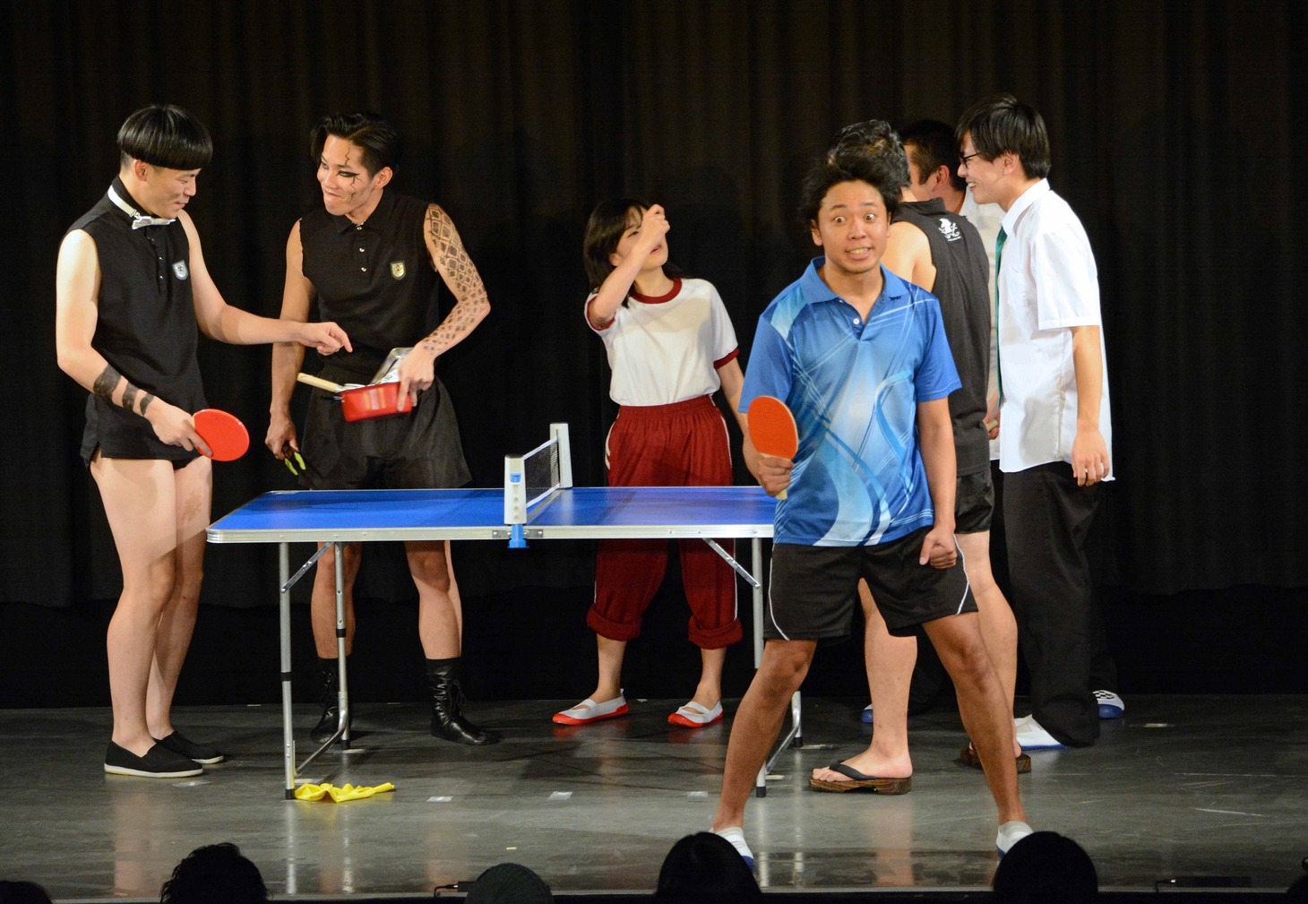 「爆裂卓球学園」より。