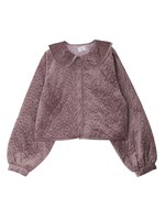 おはなベロアキルティングジャケット