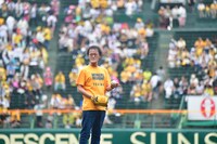 マウンドに立つアインシュタイン稲田。