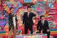 （左から）陣内智則、雨上がり決死隊。(c)テレビ朝日