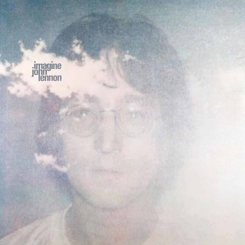 ジョン・レノン「imagine」のジャケット。