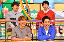 ハリセンボン（後列）(c)TBS