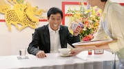 CM「ホンマやっ!篇」に出演する明石家さんま。