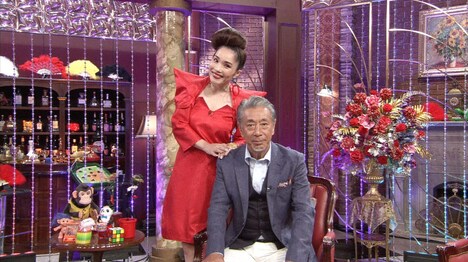 高田純次と平野ノラ。(c)テレビ朝日