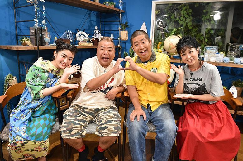 「出川澤部の見知らぬ二人が人生交換したら○○がわかった！」に出演する（左から）井上咲楽、出川哲朗、ハライチ澤部、西村知美。(c)CBC