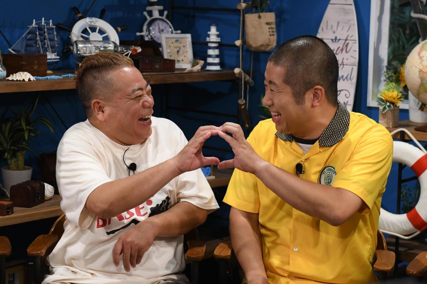 （左から）出川哲朗、ハライチ澤部。(c)CBC