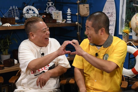 （左から）出川哲朗、ハライチ澤部。(c)CBC