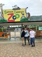 こども動物自然公園にやって来たJUNK∞TION。