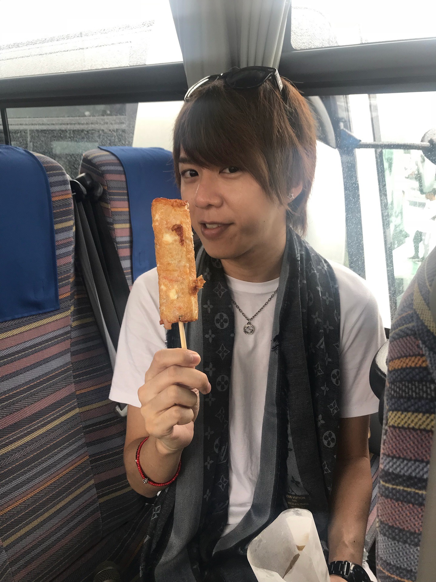 移動中のJ。
