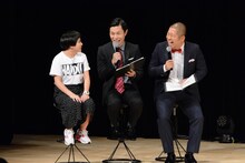 左から完熟フレッシュ・レイラ、ハライチ。