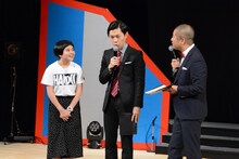 左から完熟フレッシュ・レイラ、ハライチ。