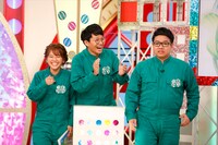 （左から）谷元星奈アナ、ミキ。(c)関西テレビ