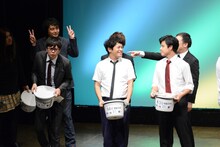 オンエアとなった（左から）磁石、流れ星、オジンオズボーン。