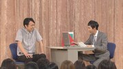 くりぃむしちゅー有田プロデュースによるネタを披露するアンガールズ。(c)NHK